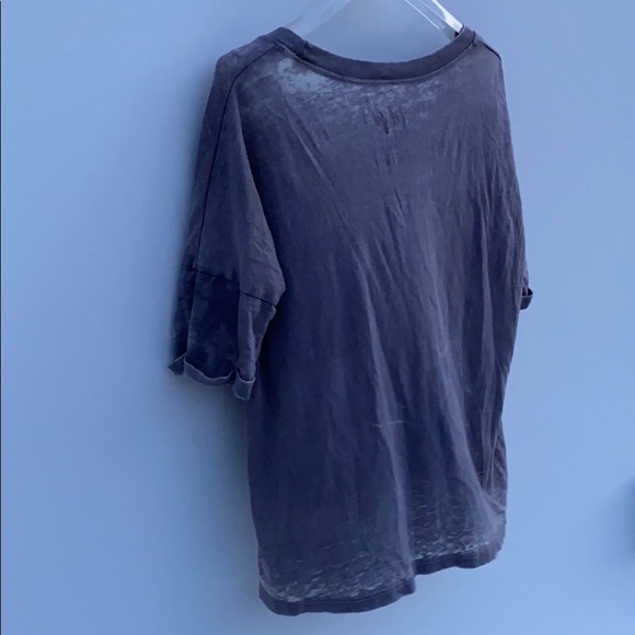 Tokyo Darling Gray Tie Dye front Crop tee - Picture 7 of 8